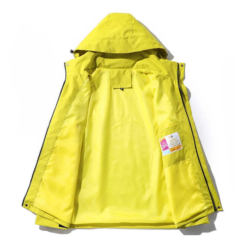 Sierra Sentinel Unisex Windbreaker – Waterproof, Windproof, and Adventure-Ready