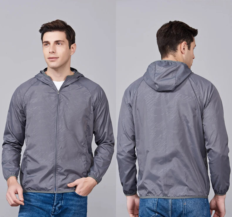 Atlas Aegis Unisex Windbreaker – Waterproof, Sun-Protective, and Adventure-Ready