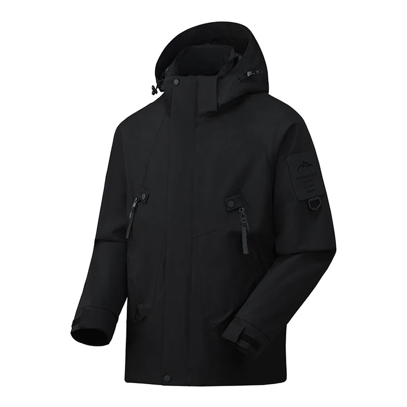 Sierra Sentinel Unisex Windbreaker – Waterproof, Windproof, and Adventure-Ready