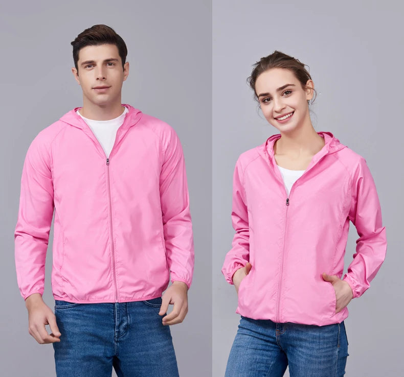 Atlas Aegis Unisex Windbreaker – Waterproof, Sun-Protective, and Adventure-Ready