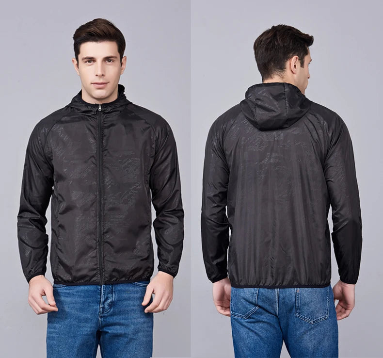 Atlas Aegis Unisex Windbreaker – Waterproof, Sun-Protective, and Adventure-Ready