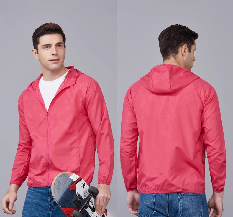Atlas Aegis Unisex Windbreaker – Waterproof, Sun-Protective, and Adventure-Ready