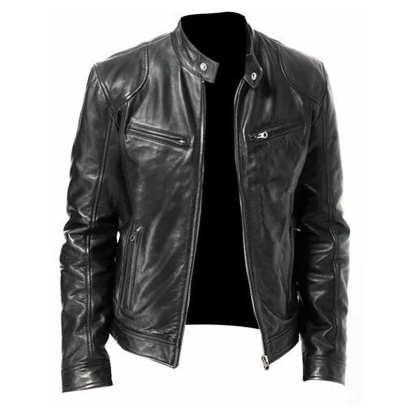 Blackstone Heritage – Top Layer Vintage Leather Moto Jacket