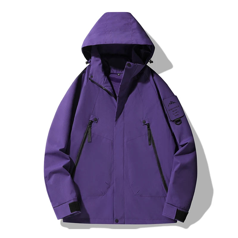 Andes Shield Unisex Windbreaker – Waterproof, Windproof, and Built for the Outdoors