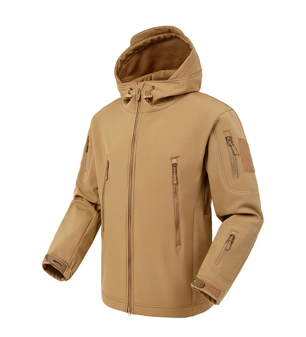 Shark Storm Tactical Soft Shell – Military-Grade Waterproof & Windproof Jacket