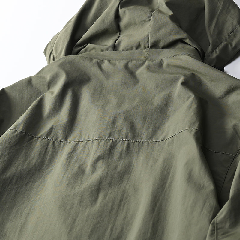 Alpine Guardian Tactical Windbreaker – Waterproof, Hooded, and Built for Adventure