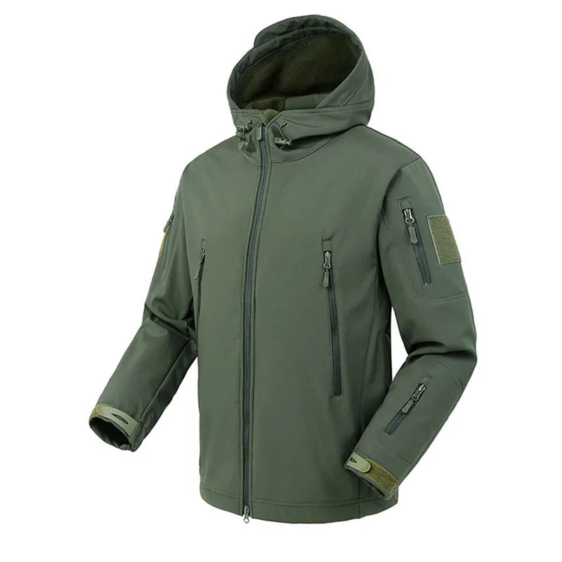 Shark Storm Tactical Soft Shell – Military-Grade Waterproof & Windproof Jacket