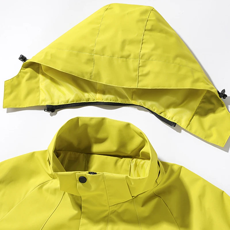 Sierra Sentinel Unisex Windbreaker – Waterproof, Windproof, and Adventure-Ready