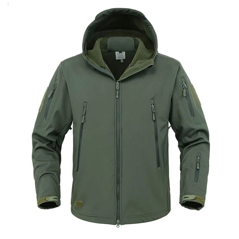 Shark Storm Tactical Soft Shell – Military-Grade Waterproof & Windproof Jacket