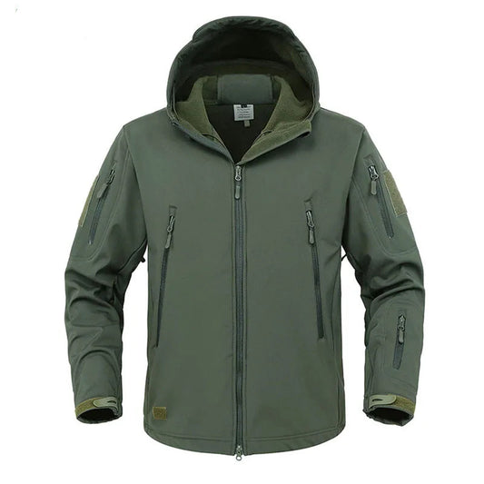 Shark Storm Tactical Soft Shell – Military-Grade Waterproof & Windproof Jacket