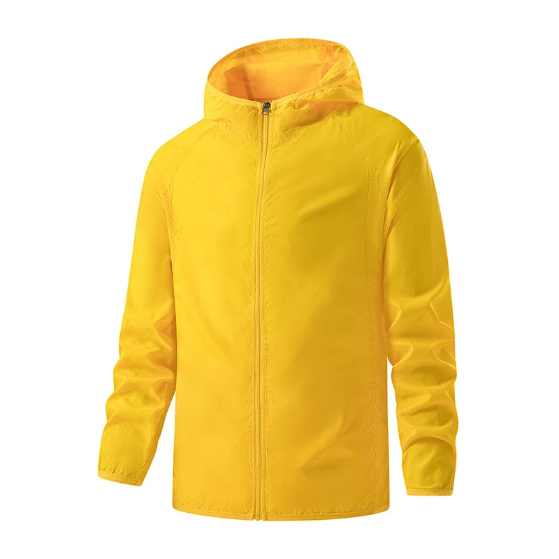 Aurora Zephyr Unisex Windbreaker – Portable, Waterproof, and Sun-Protective