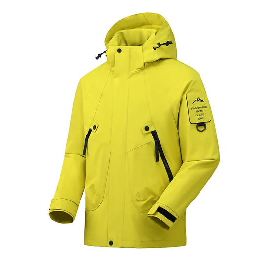 Sierra Sentinel Unisex Windbreaker – Waterproof, Windproof, and Adventure-Ready