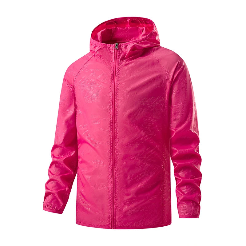 Aurora Zephyr Unisex Windbreaker – Portable, Waterproof, and Sun-Protective