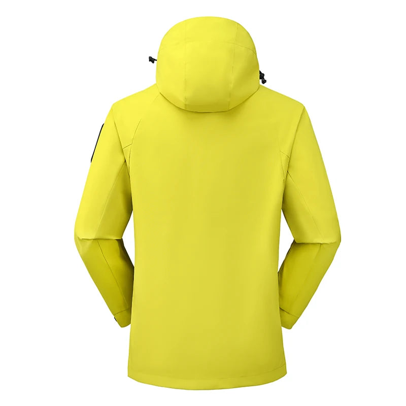 Sierra Sentinel Unisex Windbreaker – Waterproof, Windproof, and Adventure-Ready
